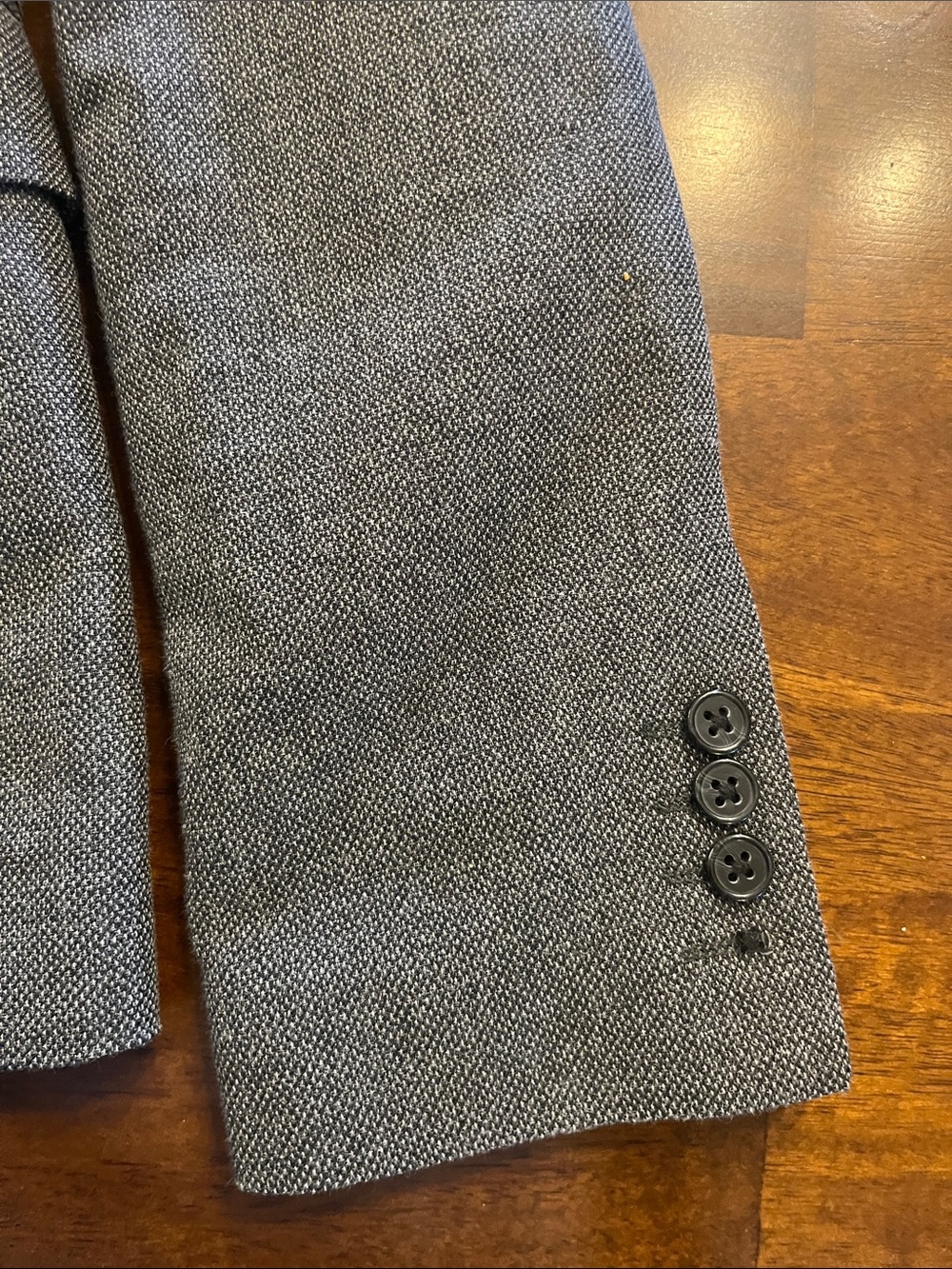 H&M Big Boys Gray Tailored Blazer size 16 - Picture 4 of 5